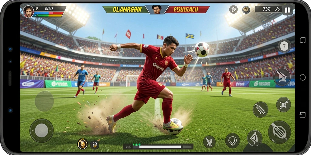 Tampilan gameplay 73K yang menarik dan kompetitif.