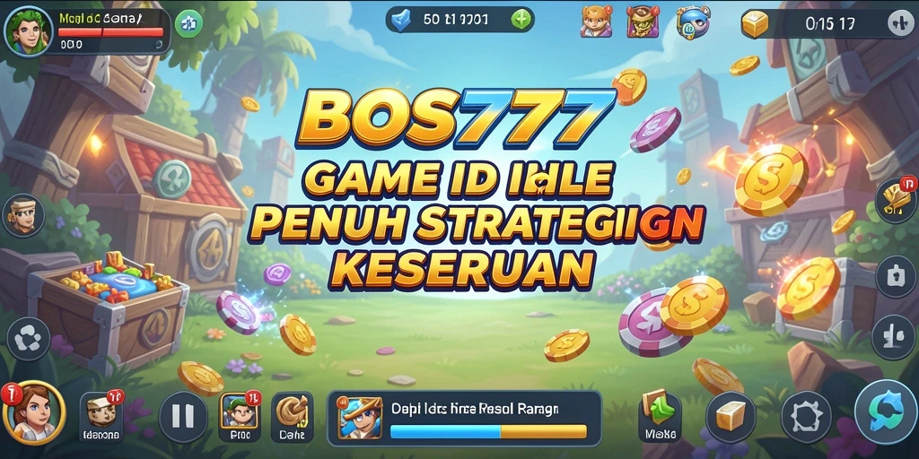 Tampilan gameplay BOS777 yang seru dan mengasyikkan dalam mode Idle.