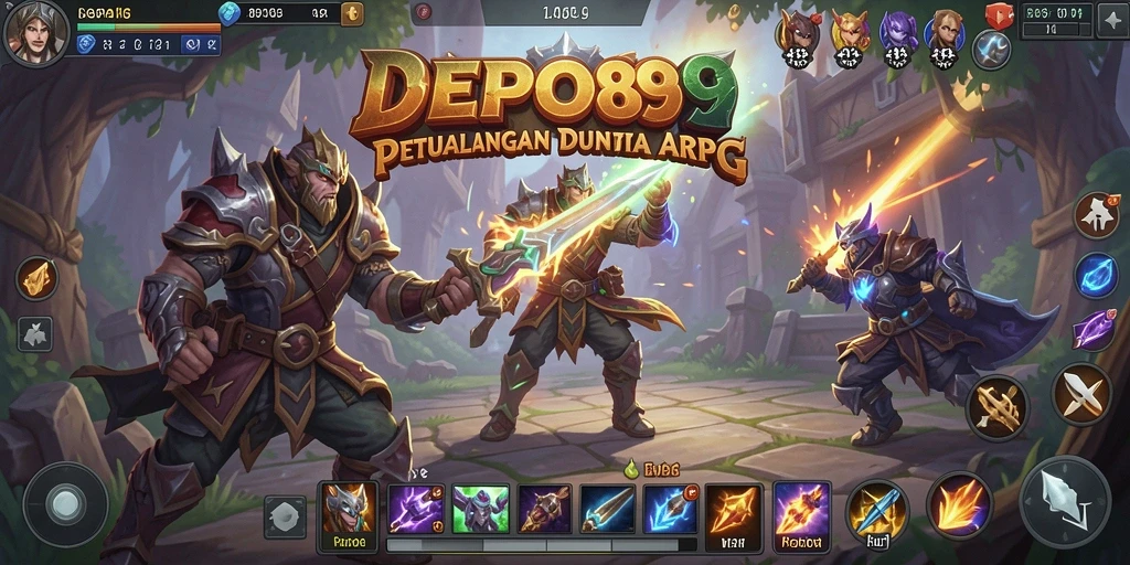 Tampilan gameplay DEPO89 yang seru dan mendebarkan.