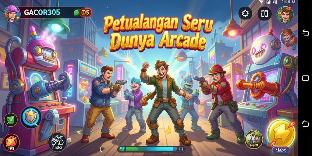 Tampilan gameplay seru dari GACOR305 dalam aksi.