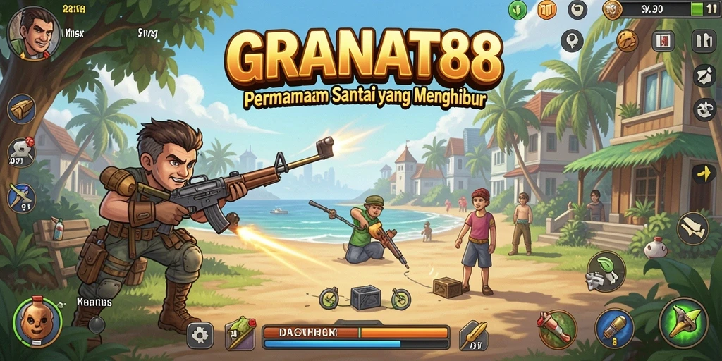 Screenshot gameplay <strong>GRANAT88</strong> menunjukkan keseruan dalam bermain santai.