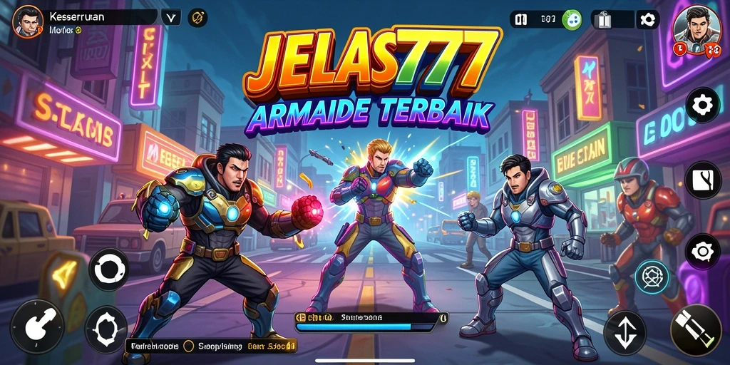 Tampilan gameplay seru dan menantang di JELAS777.