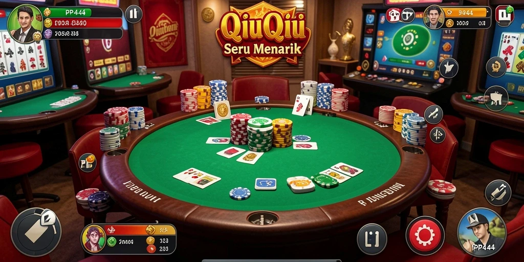 Gameplay menarik PP444 dalam aksi QiuQiu.