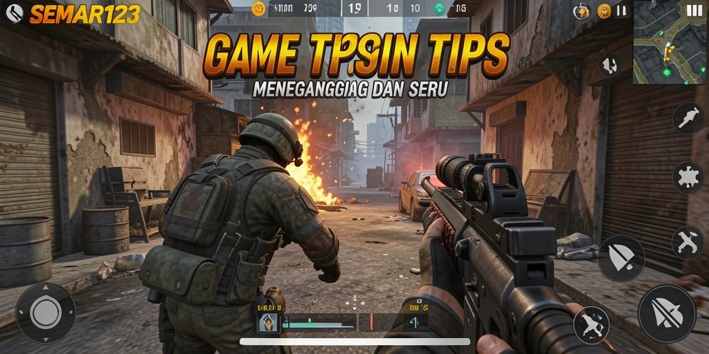 Tampilan gameplay menegangkan dalam SEMAR123 dengan aksi seru dan grafis menawan.