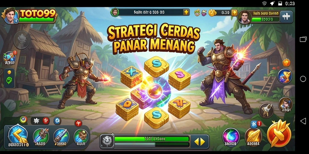 Tangkapan layar gameplay TOTO99 yang menampilkan aksi strategi yang intens.