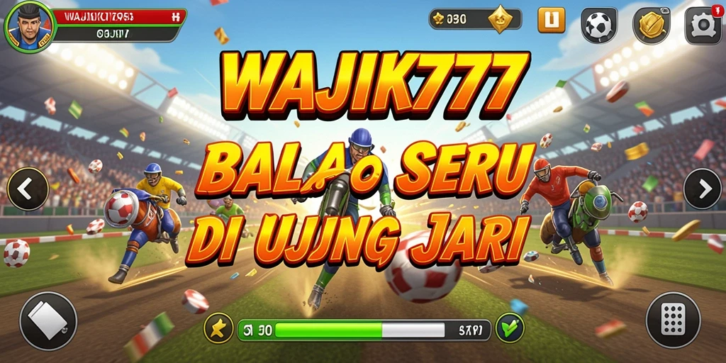 Tampilan gameplay intens saat balapan di <strong>WAJIK777</strong>.